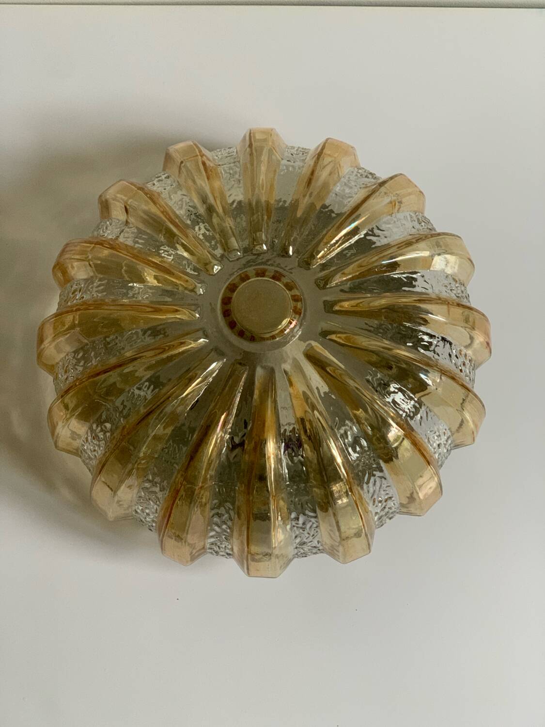 Golden ceiling light 1960