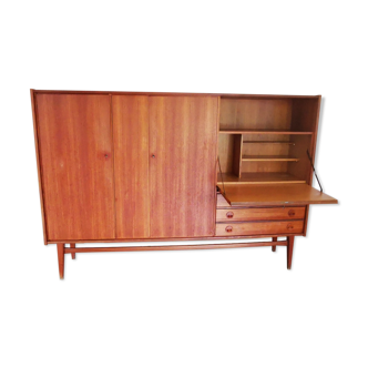 Enfilade scandinave en teck Bartels de 1961 vintage