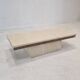 Table basse italienne en travertin et granit