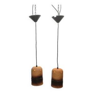 lampes suspendues vintage - 1970