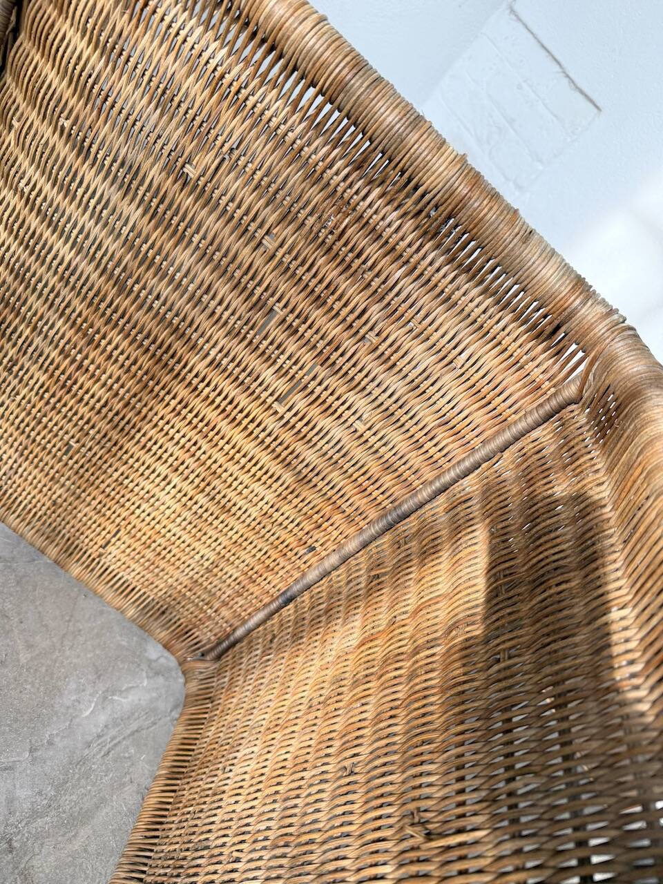 Hestra woven wicker armchair by Ikea 1982