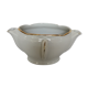 Old white porcelain saucière Fat Maigre