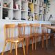 4 vintage bistro chairs