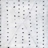 Berber carpet with black pea