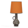 Vintage 1960s ceramic floor lamp, west germany design