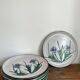 6 flat plates Vallauris