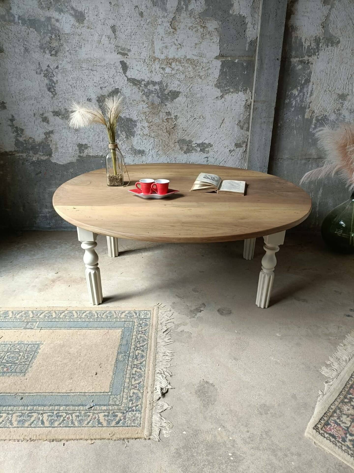 Table basse ronde 