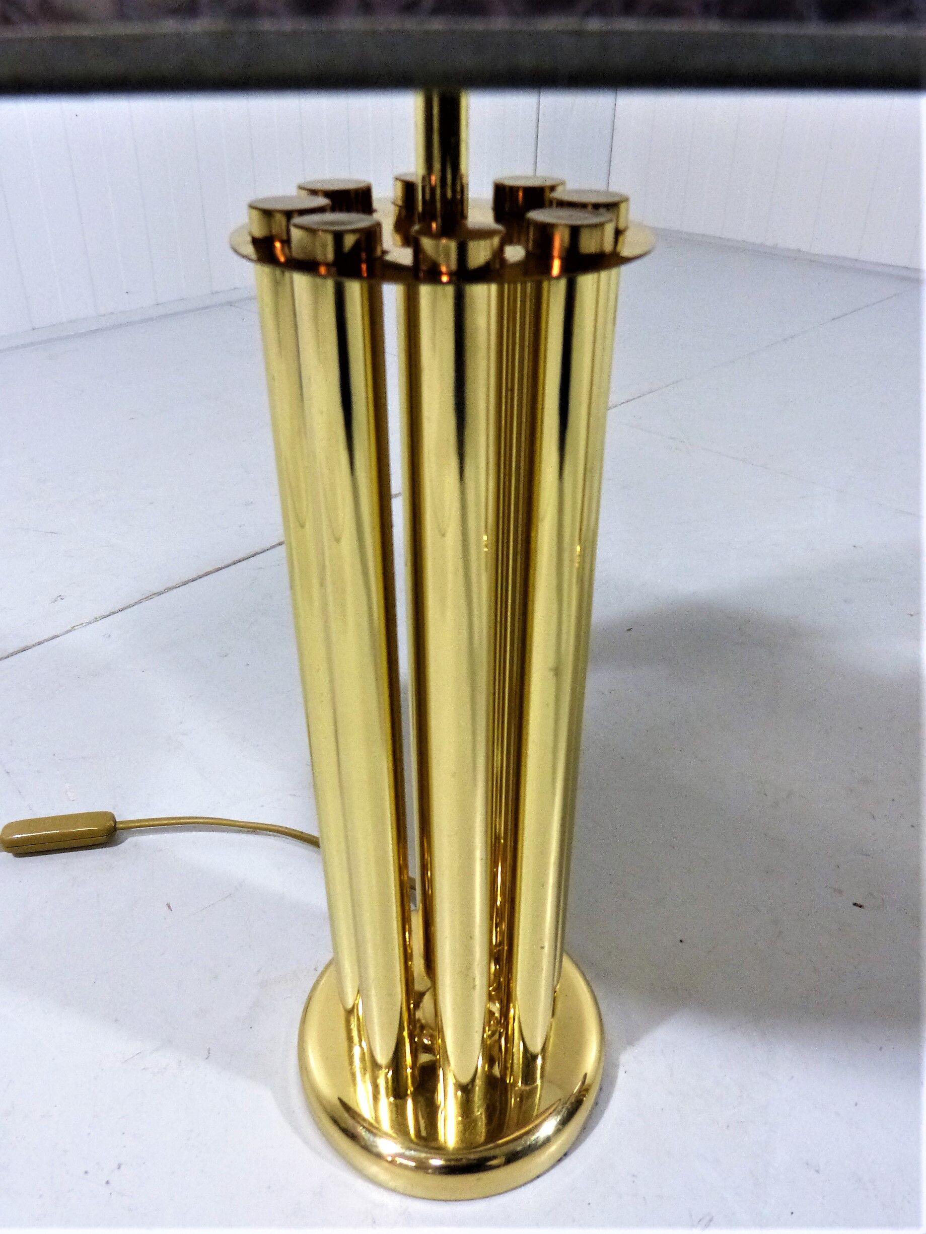 Brass table lamps, set of 2, 1960’s