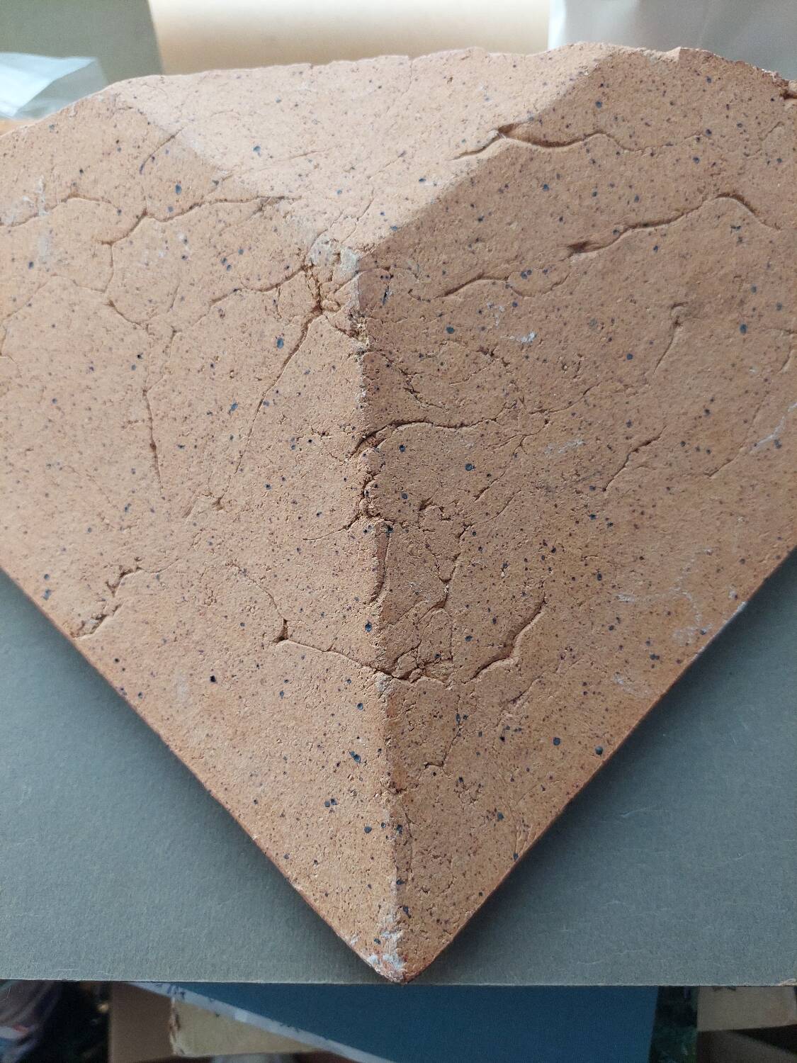 Designer earthenware wall lights