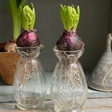 Pair of Art Deco bulb vases