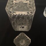 Carafe "Etzel" et 6 verres  "Vilandry" en cristal