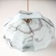 Suspension en opaline bleue