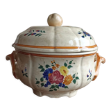Longchamp tureen, tiled Mistral service