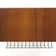 Scandinavian teak wall shelf, Sweden, 1960s
