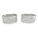 Pair of Madam/Monsieur Napkin Rings
