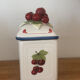 Set of 3 beautiful fruit barbotine pots by Villeroy and Boch.