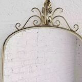 Miroir rétroviseur années 50 60 35x71cm