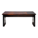 Executive burlwood desk 1980s