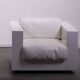 Saratoga armchairs by Lella and Massimo Vignelli for Poltronova