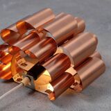 Mid-Century Wall Light in Copper by Werner Schou, Denmark