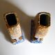 Pair of Art Deco marbled vases