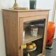 Vitrine chêne époque début XXÈME
