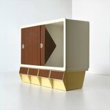 Petit meuble de rangement Curver modèle 004420 plastique Pays-Bas années 70