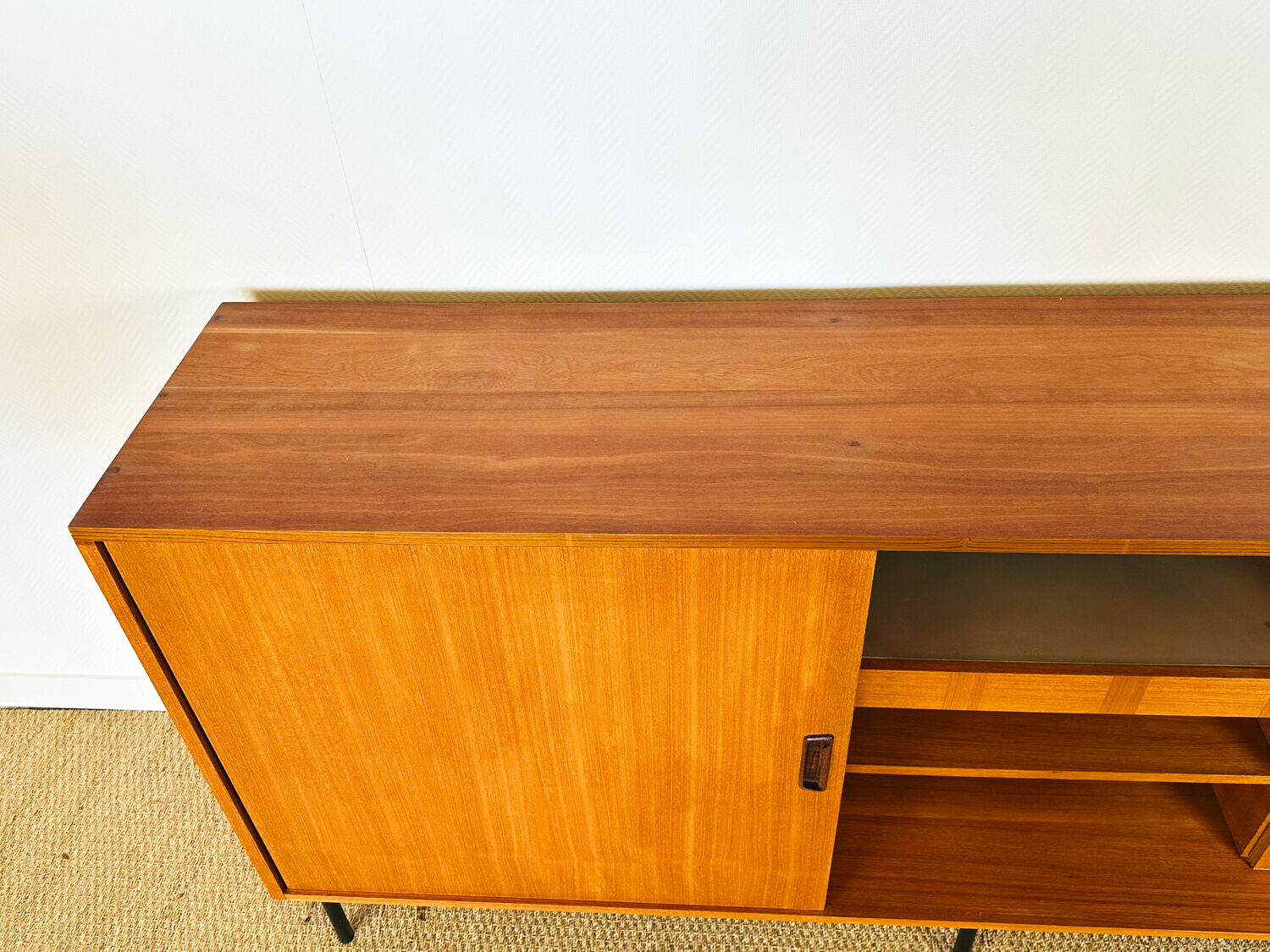 1960s high Scandinavian teak sideboard