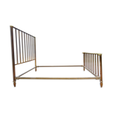 Brass double bed