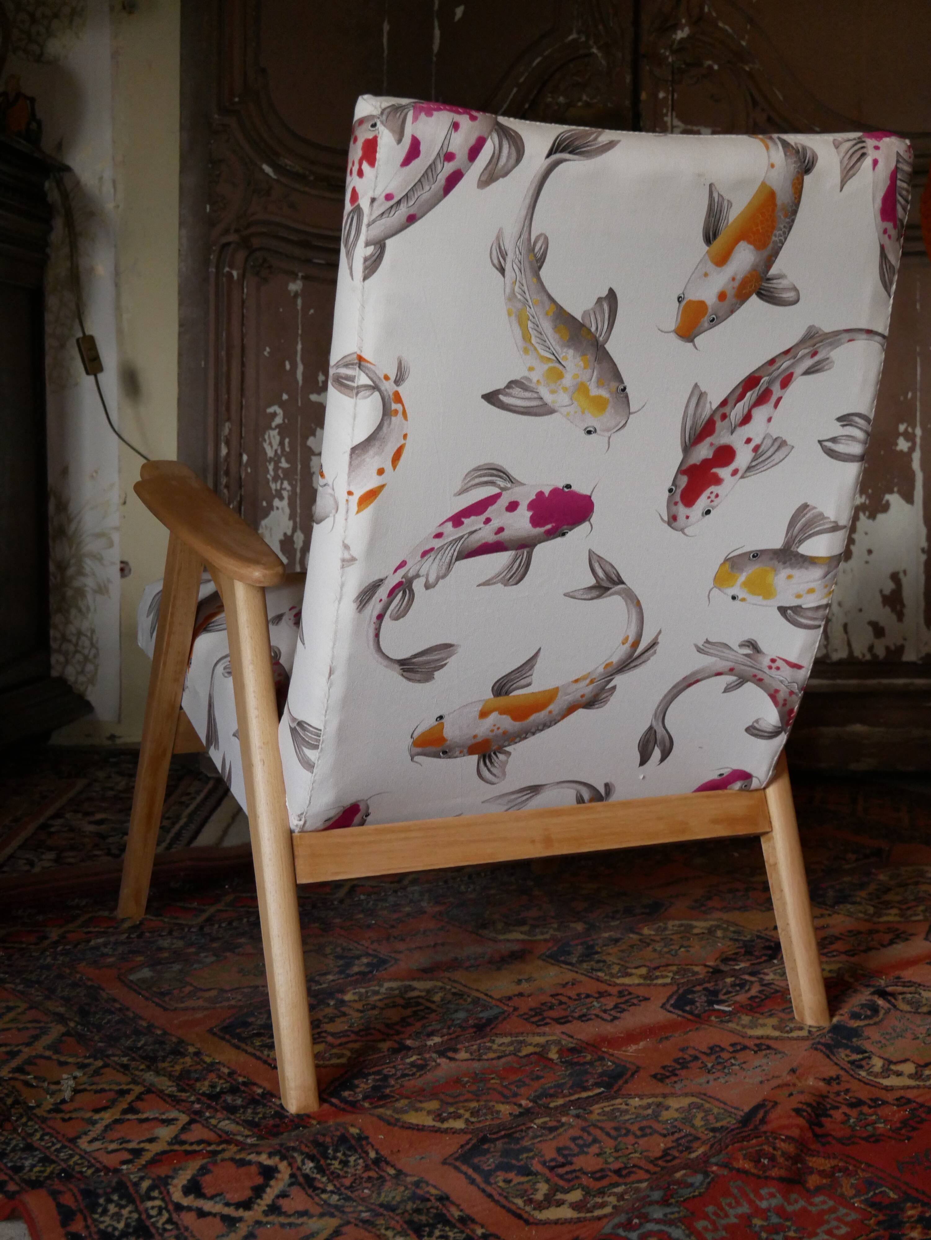 Scandinavian armchair Japandia
