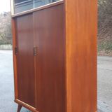 Vintage wardrobe with compass feet