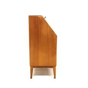 Scandinavian secretary in elm, Swedish modern, Sweden, 1940.