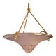 Suspension Art Deco pink basin
