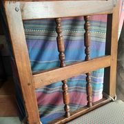 Set of 6 antique hazelwood chairs, 17th–18th century