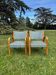 Pair of Steiner Bow Wood armchairs from 1950.