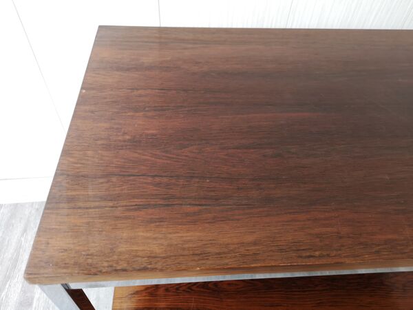 table d'appointdu milieu du siècle sur roues, années 1970