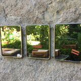 Barber triptych mirror 49 x 20 cm