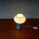 Blue ‘Fungo’ Murano glass table lamp by Massimo Vignelli for Venini, Italy 1950's