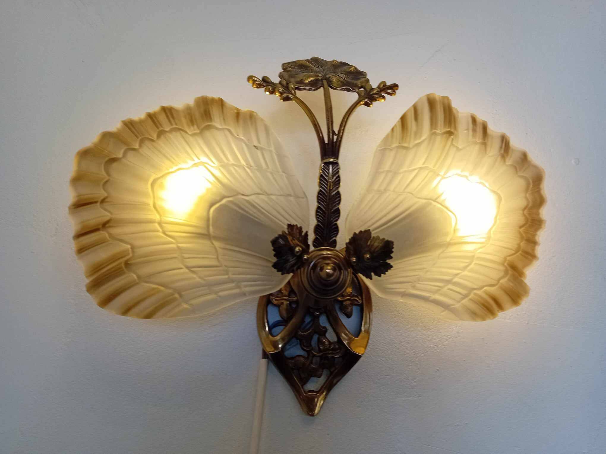 Hollywood Regency wall light, 60s/70s