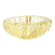 Yellow crystal ashtray