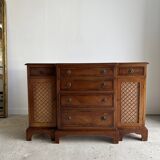 Chiffonier, small 19th century storage unit 1m12 x 74 x 35