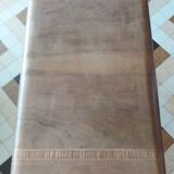 Art Deco curved wood console