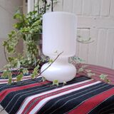 Vintage white opaline lamp