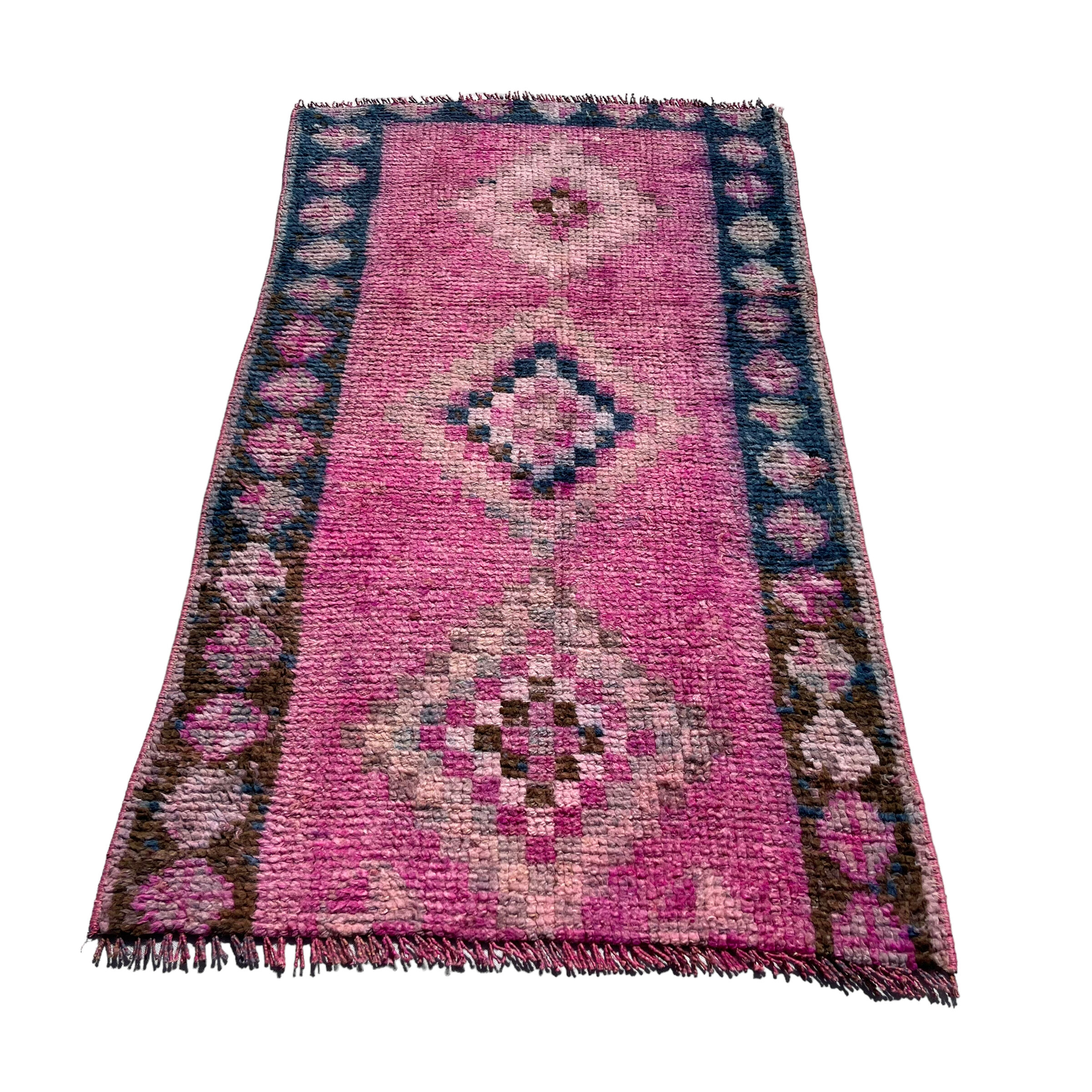 Vintage Kurdish Herki Rug , 142 x 80 cm