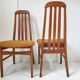 Suite of 4 chairs Jentique 1970 vintage