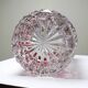 Harlequin crystal whisky decanter, Bohemia, Czechoslovakia, vintage 1950s-1970s
