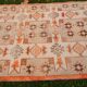 Vintage Turkish Oushak rug 128x258 cm