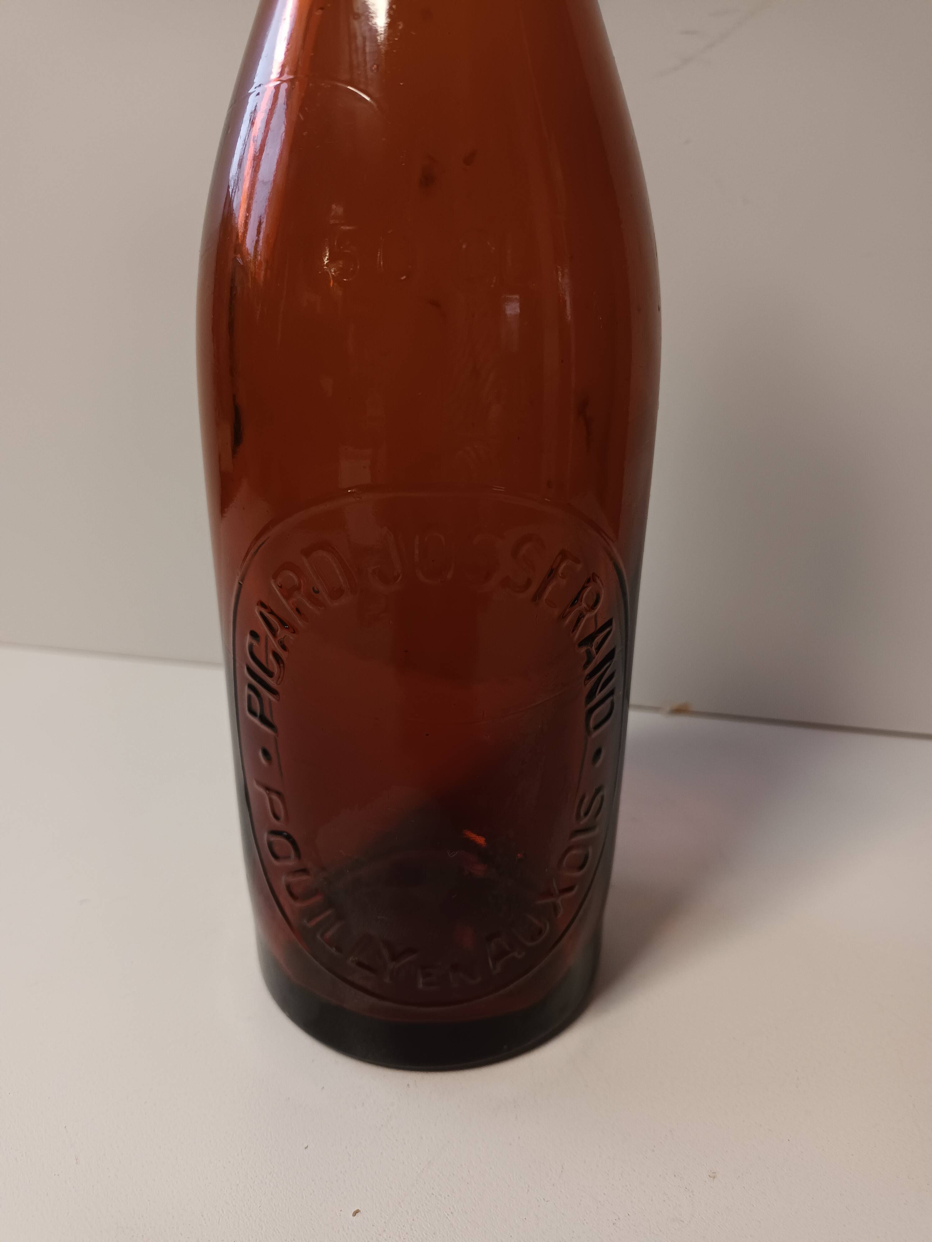 Old glass bottle