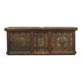 Antique Folk Art Painted bridal chest 1790