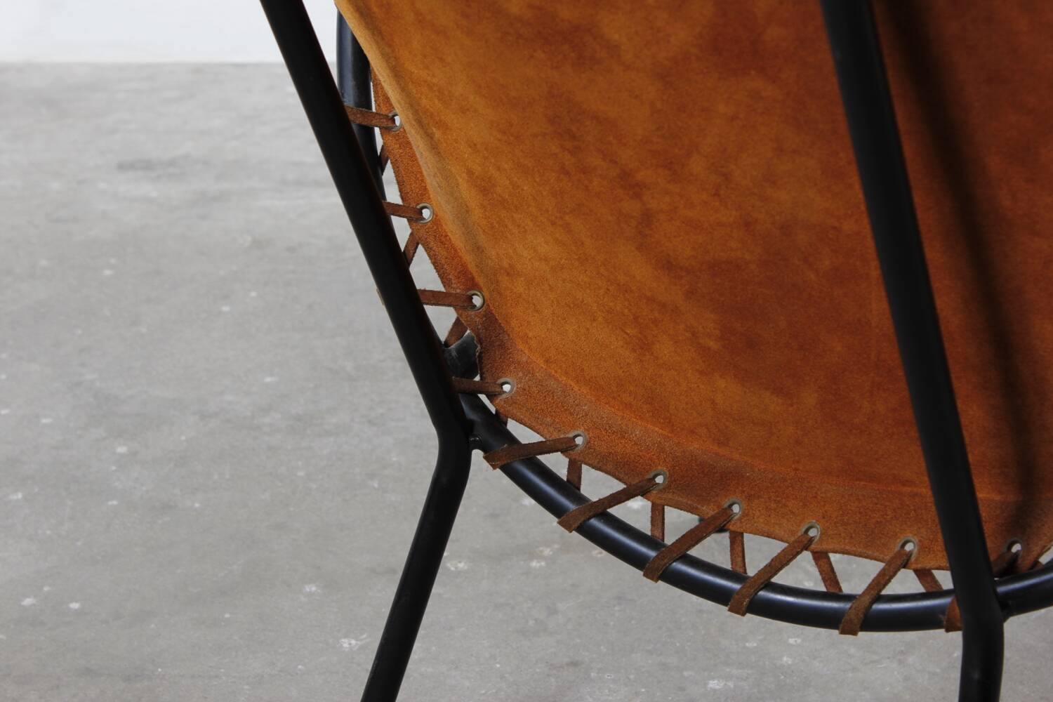 Chaise ballon vintage Lusch Mid Century Design 50er 60er